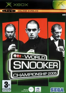 World Snooker Championship 2005 (Europe) box cover front